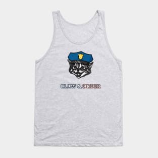 Law and order cat Tank Top